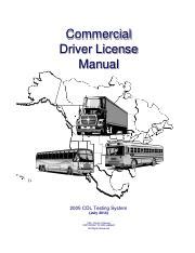 2005 cdl testing system july 2014 hard copy manual|aamva cdl certification.